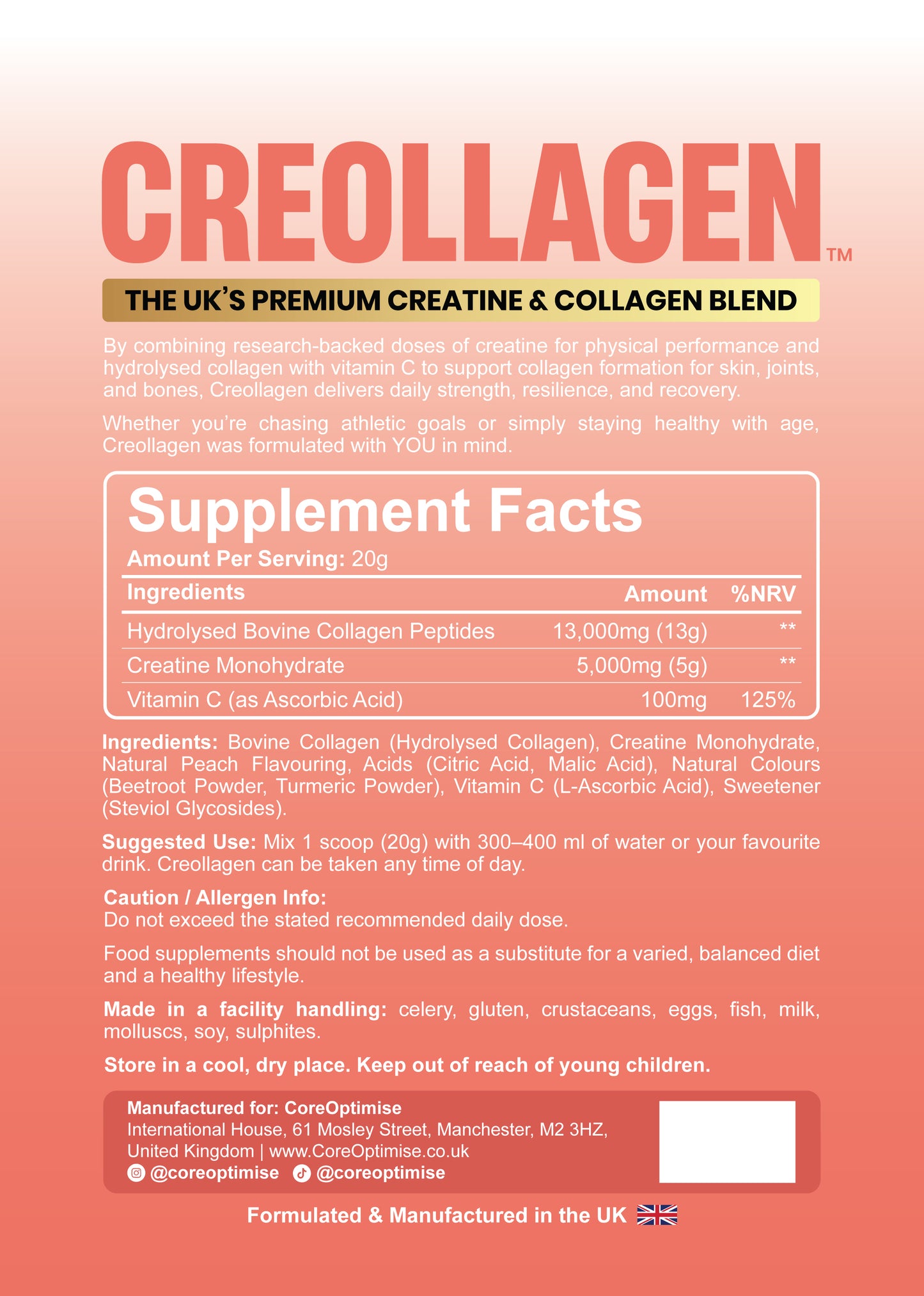 Creollagen™ - Suncrest Peach