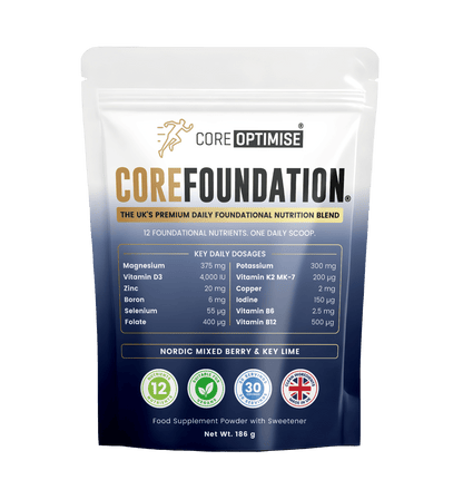 CoreFoundation® Nordic Mixed Berry & Key Lime | Daily Vitamins, Minerals & Foundational Nutrition Powder - CoreOptimise®