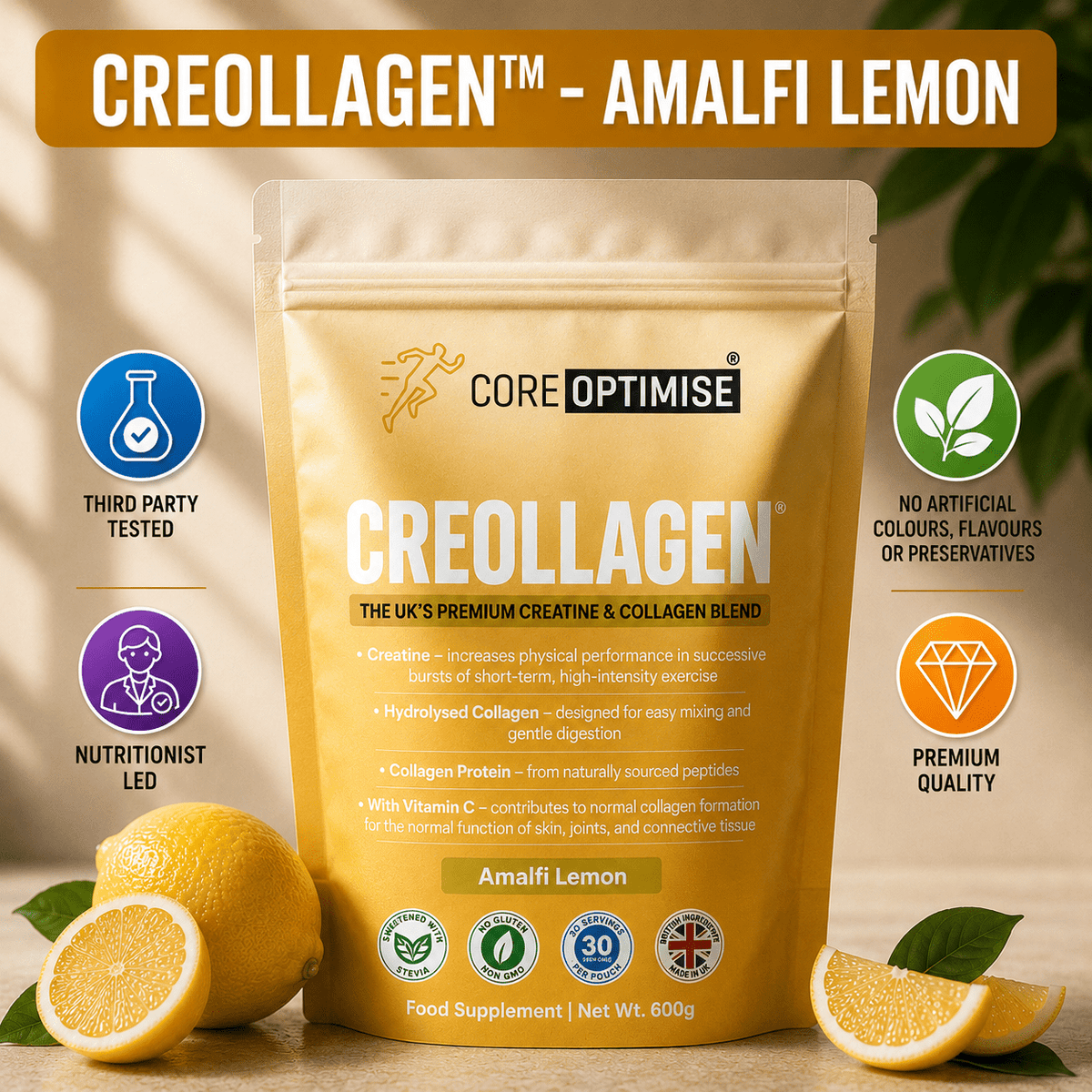 Creollagen™ - Amalfi Lemon - CoreOptimise™