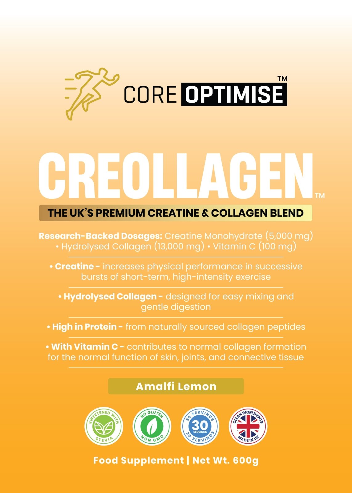 Creollagen™ - Amalfi Lemon - CoreOptimise™