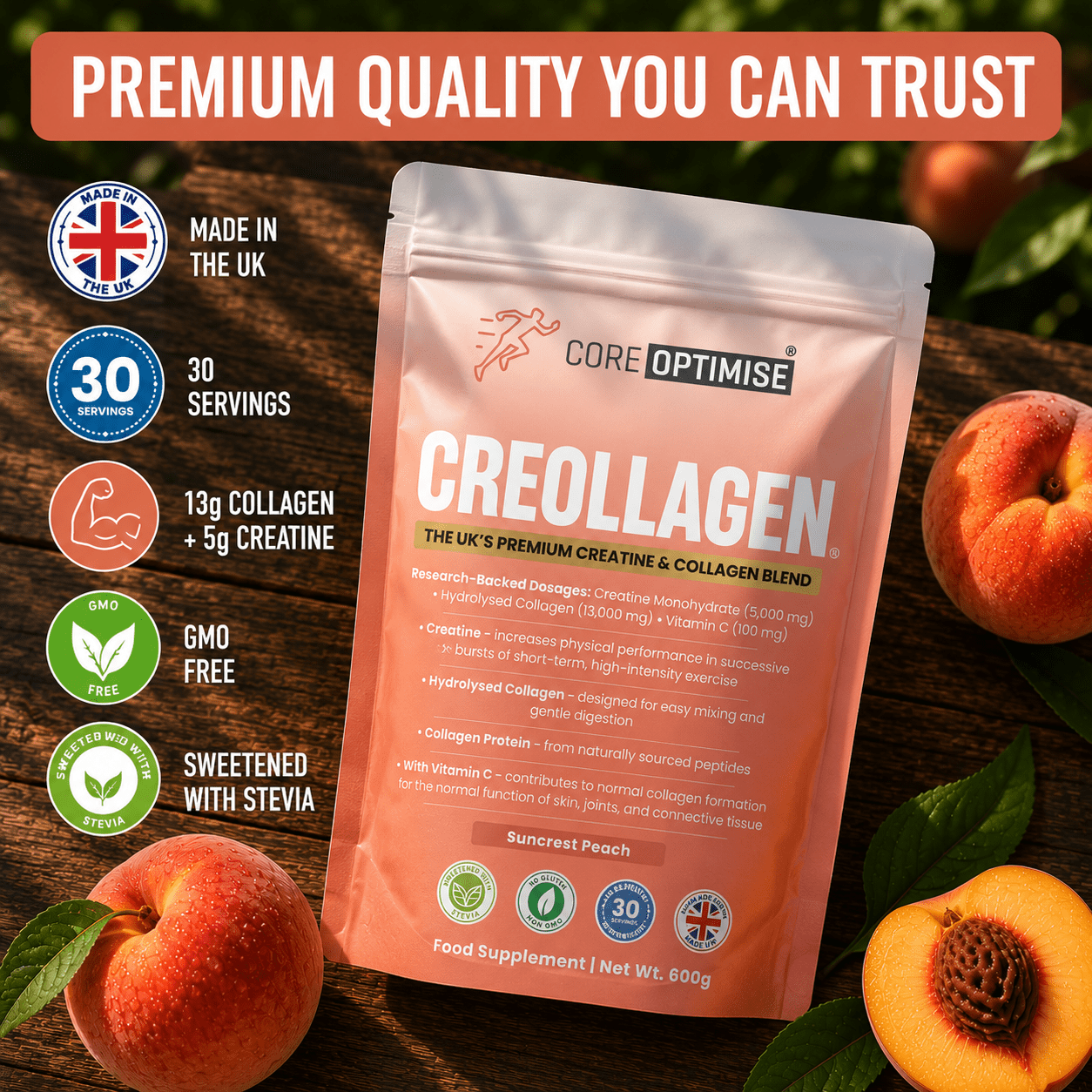 Creollagen™ - Suncrest Peach - CoreOptimise™