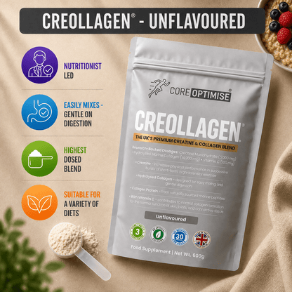 Creollagen® Unflavoured | Creatine & Marine Collagen Powder - CoreOptimise®